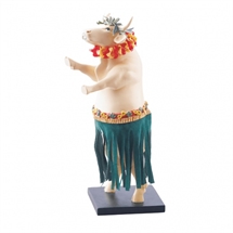 CowParade - Hula Cow, Medium